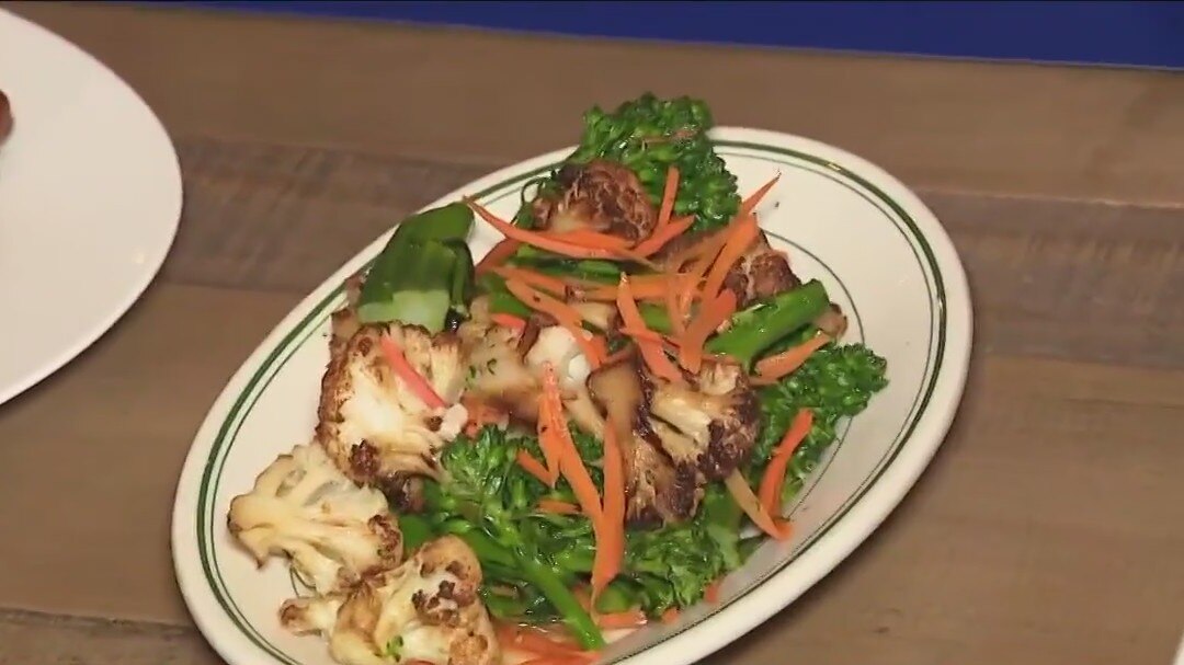 Healthy dishes at KP's Kitchen