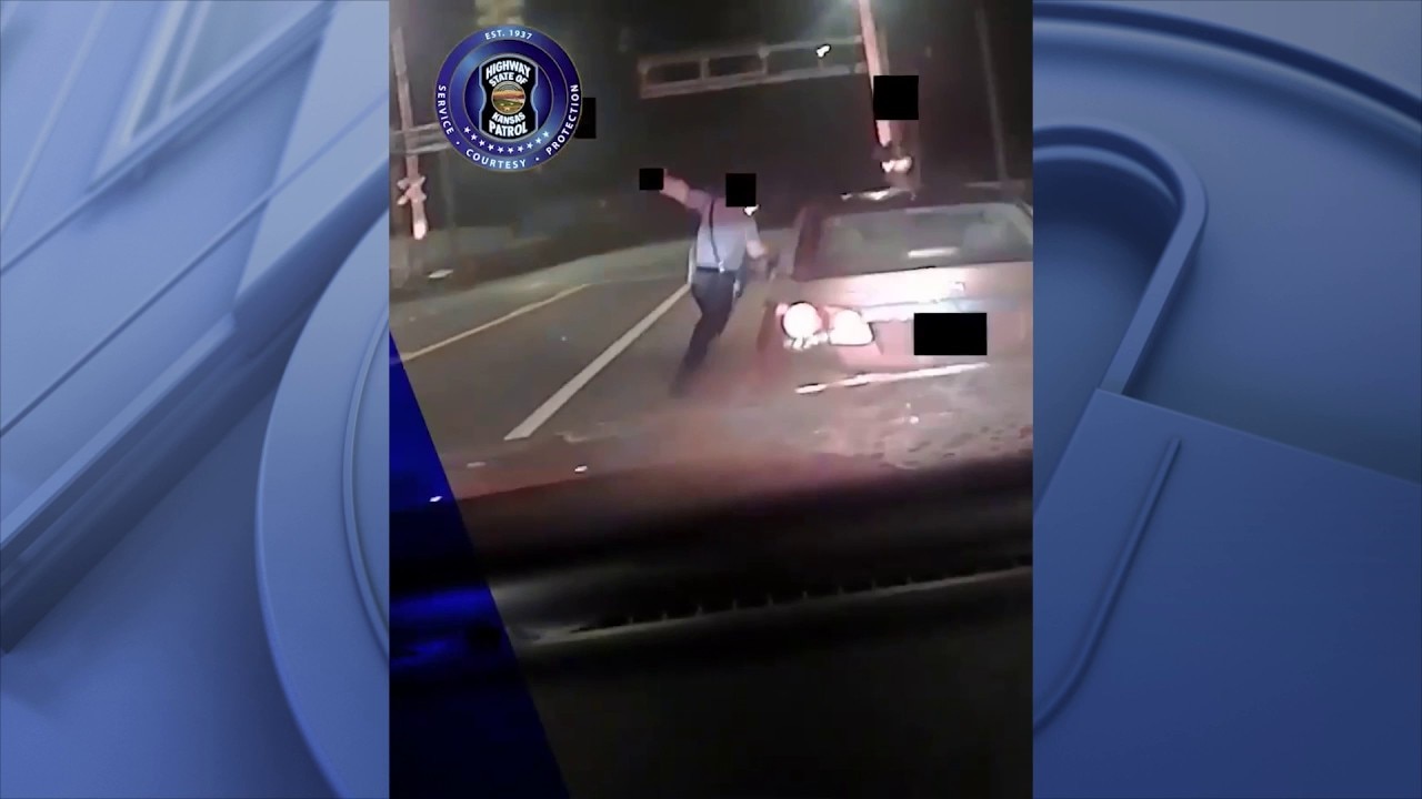 Trooper runs for cover as impaired driver rams patrol car