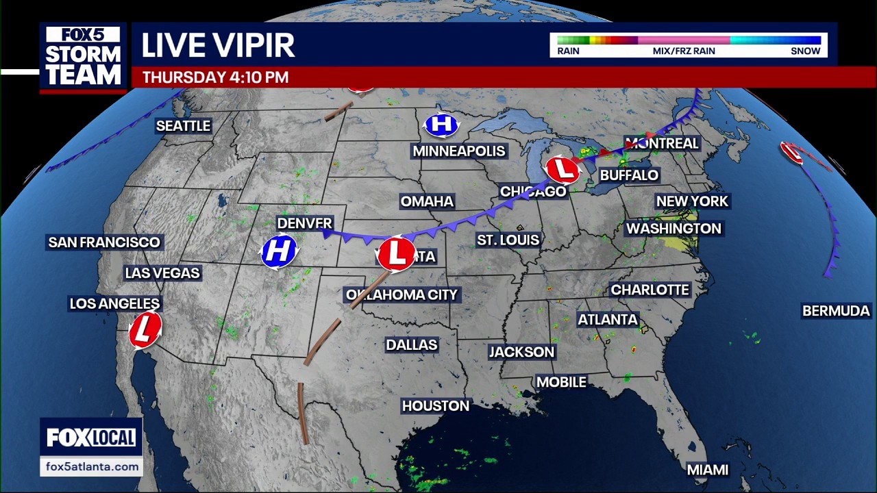 Thursday afternoon forecast