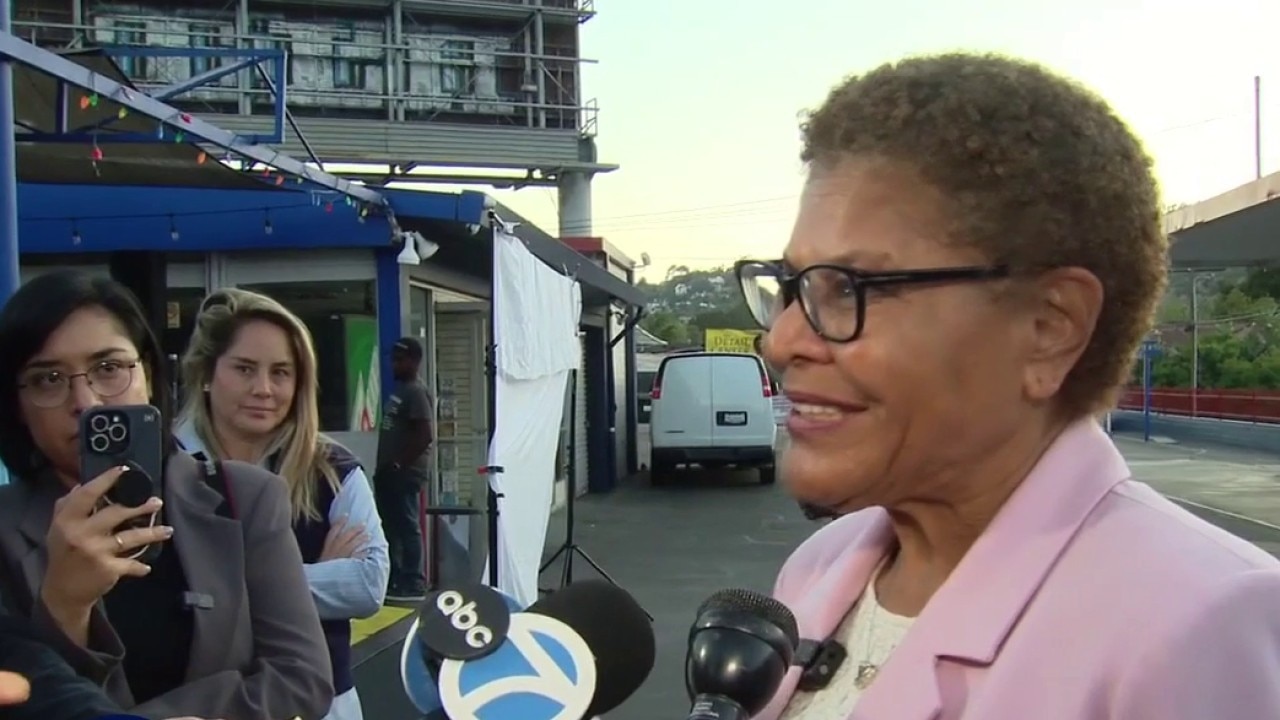 Karen Bass reacts to latest mayoral debate