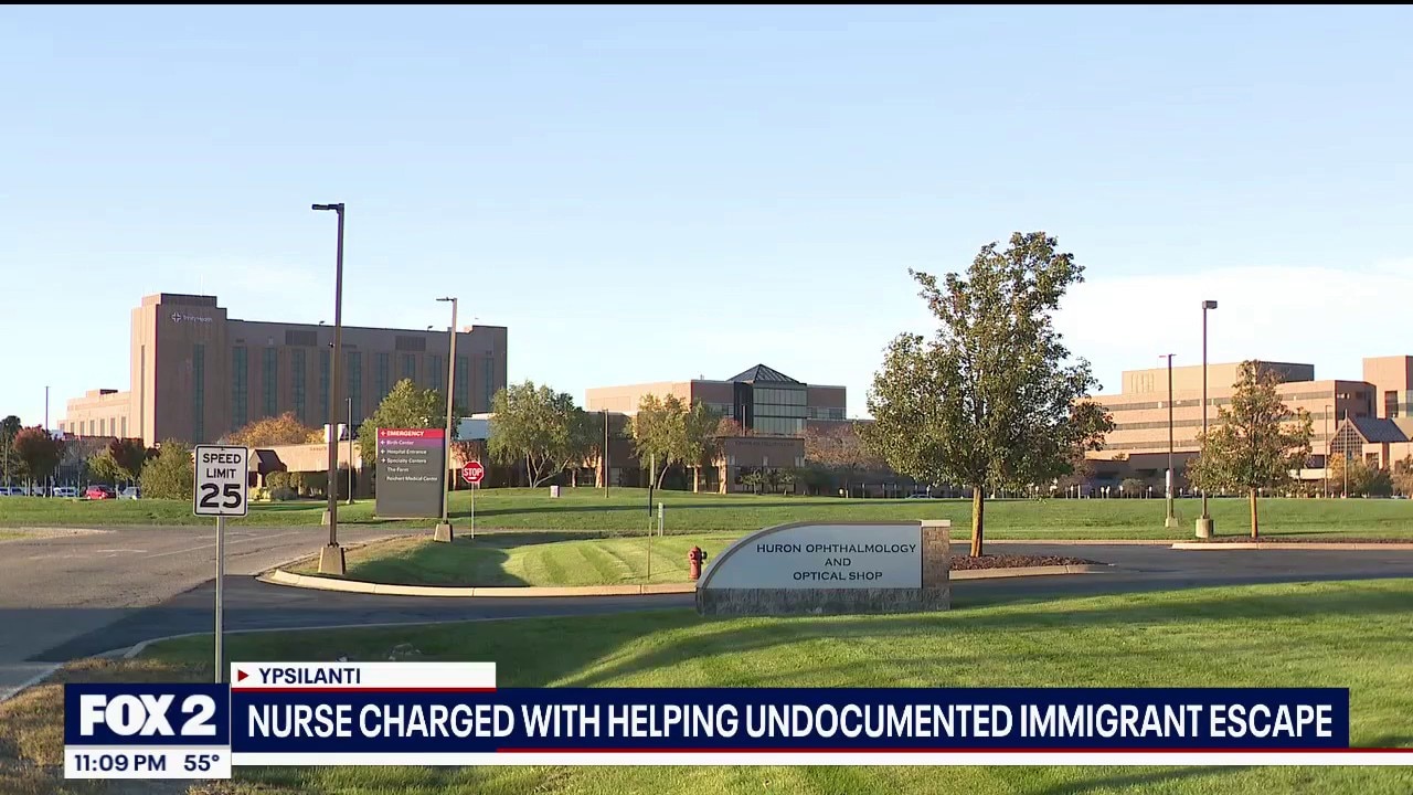 Nurse charged for allegedly helping undocumented detainee escape custody