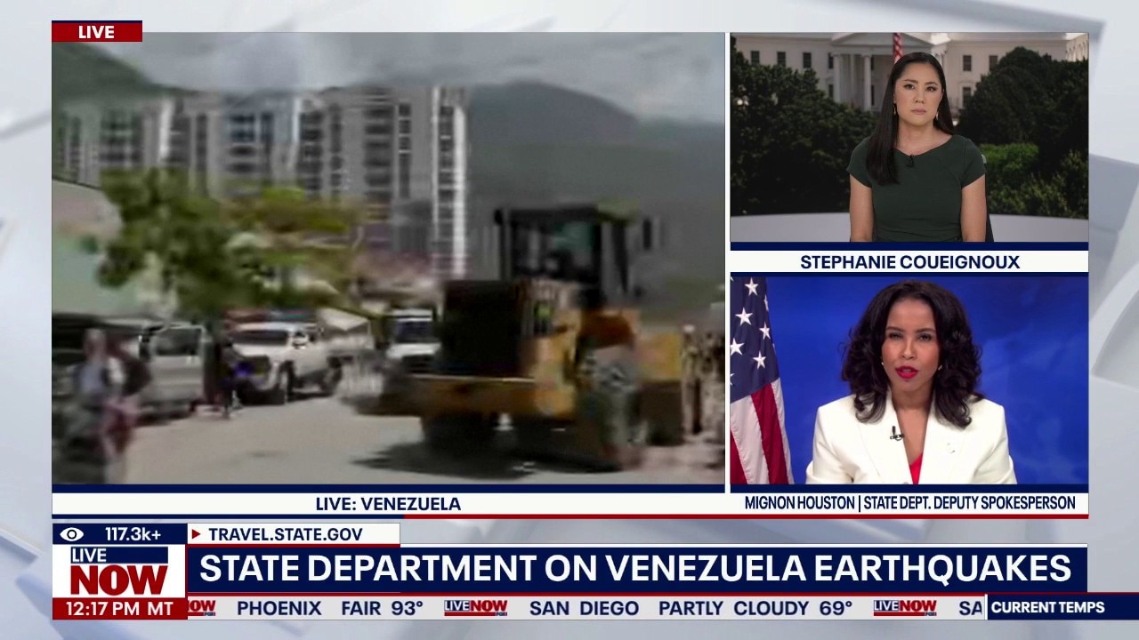 US vows "robust, rapid" earthquake relief to Venezuela