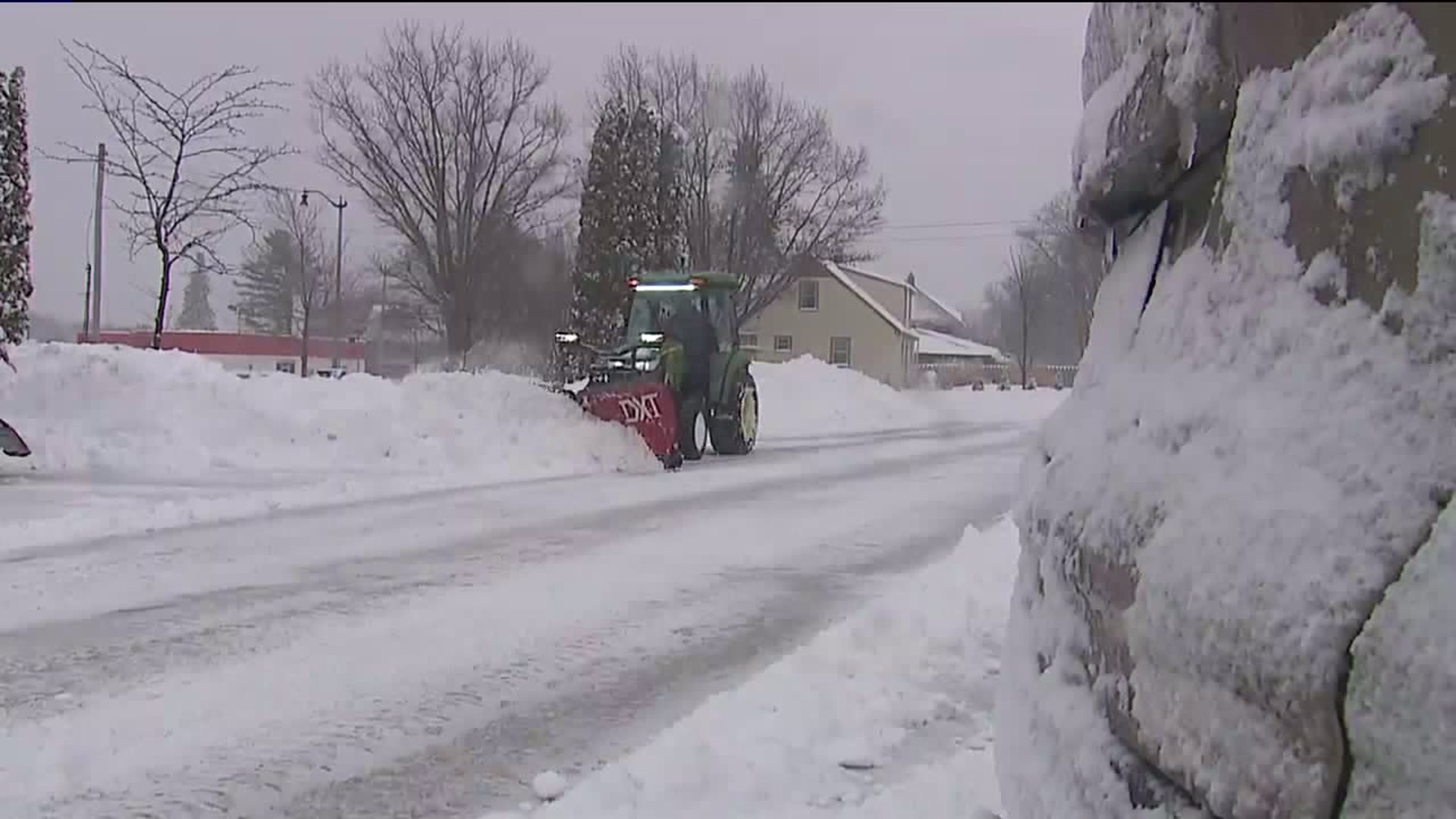 Northern counties pummeled with snow