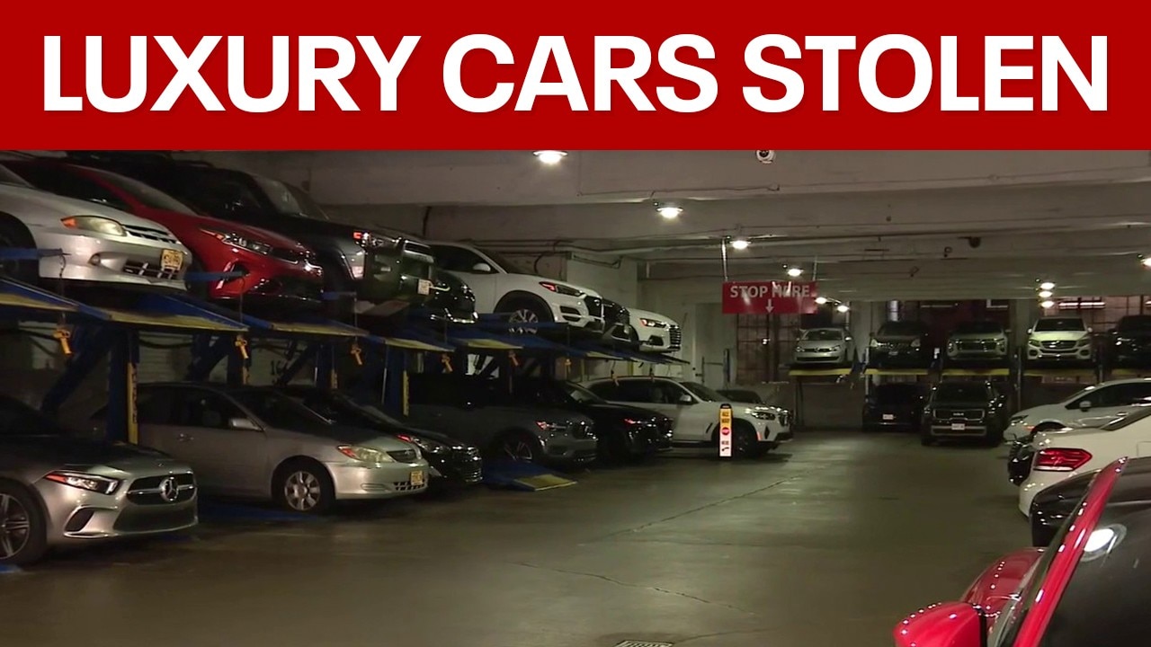 Luxury cars stolen at gunpoint form Philadelphia garage