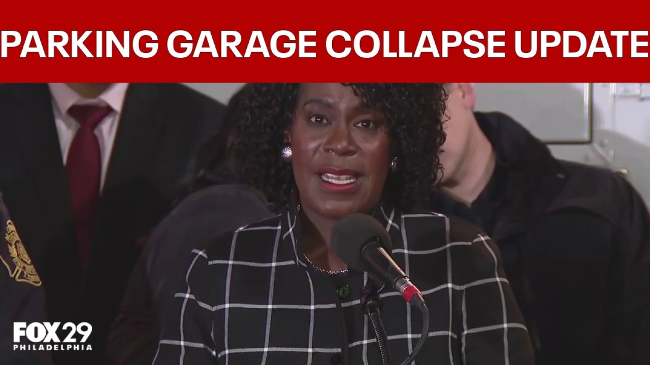 FULL UPDATE: "No signs of life" found after Philly parking garage collapse, Mayor says