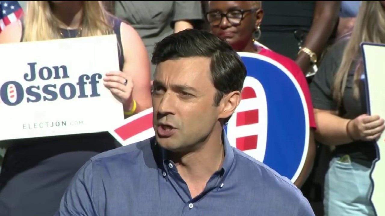 War of words between Ossoff, Trump