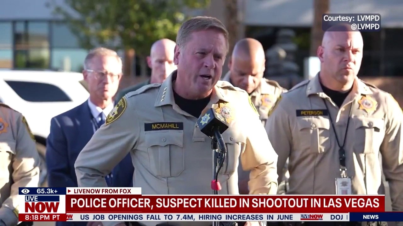 Sheriff: Officer dead after Las Vegas police shooting
