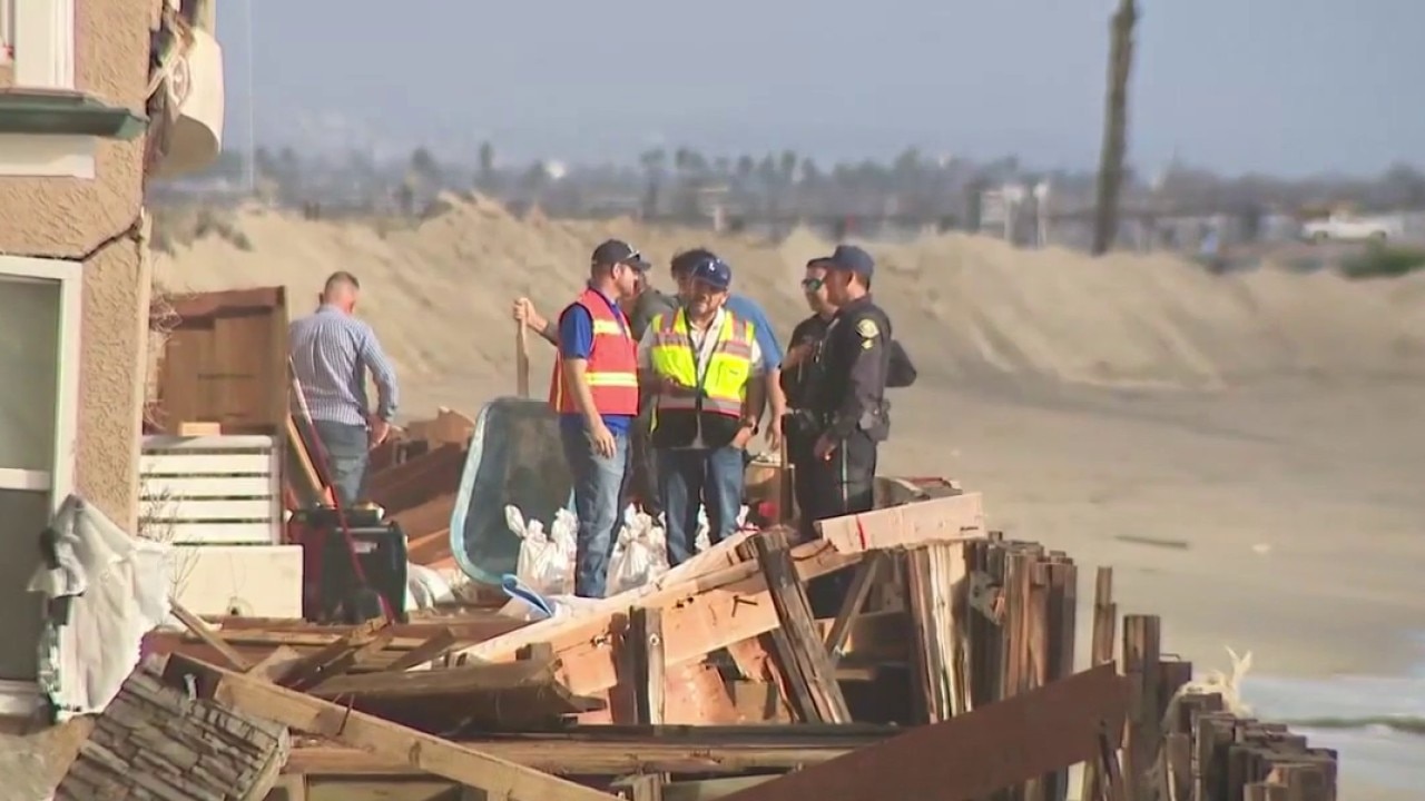 Storm repairs begin on Long Beach boardwalk