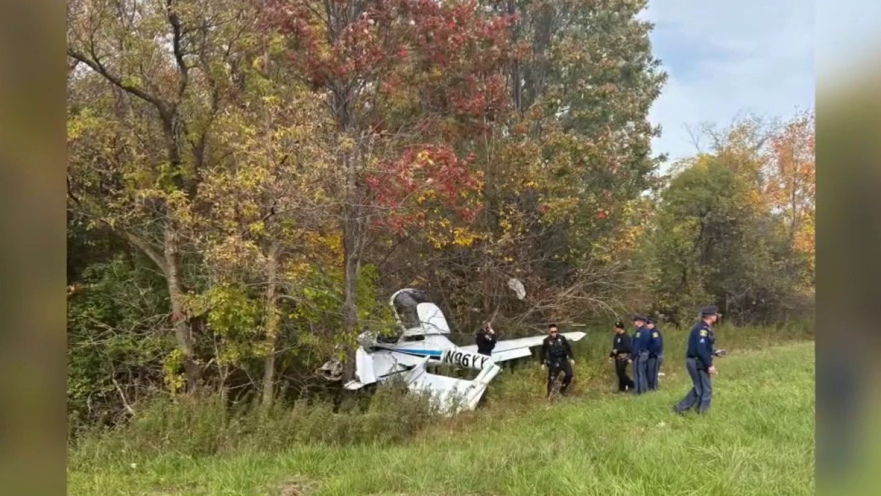 Single-engine airplane crashes in Flint