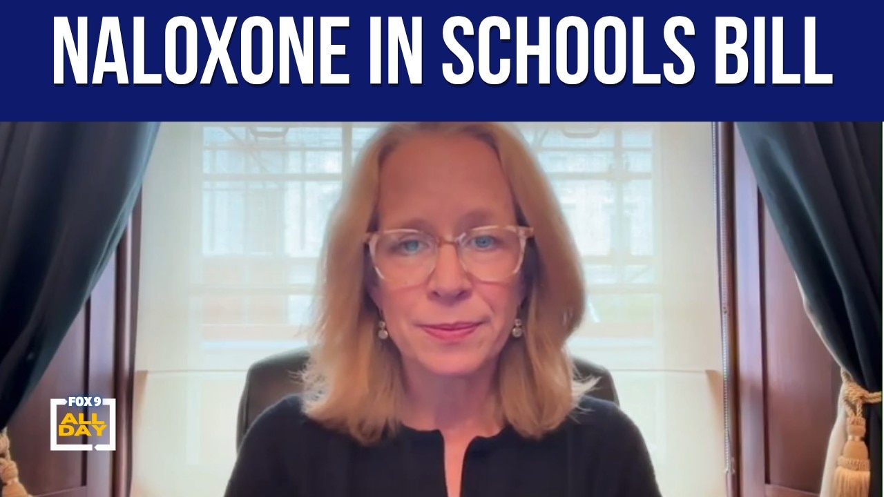 Rep. Kelly Morrison discusses on bi-partisan school naloxone bill