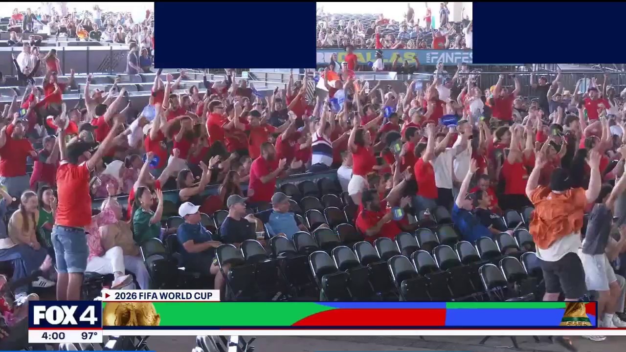 Egypt Fans Celebrate Penalty Kick Victory