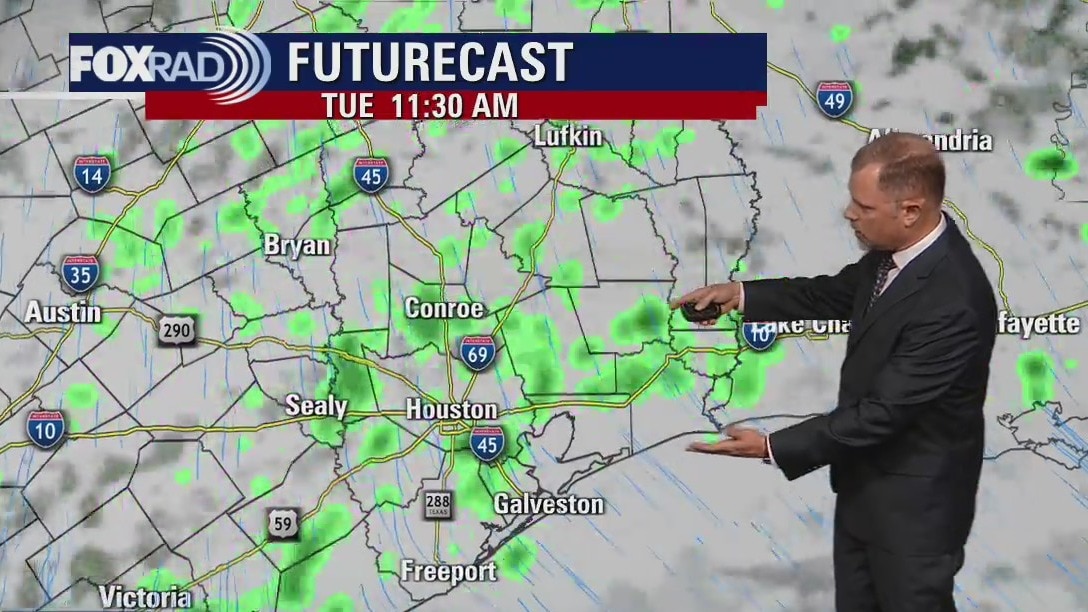 Tuesday morning weather forecast