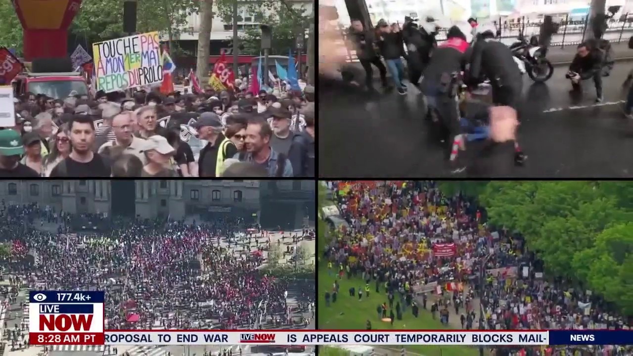 Thousands attend "May Day" protests worldwide