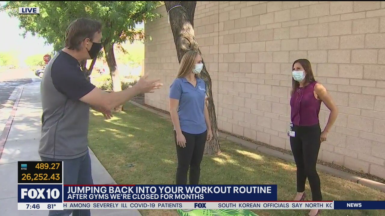 Getting back into a workout amid COVID-19
