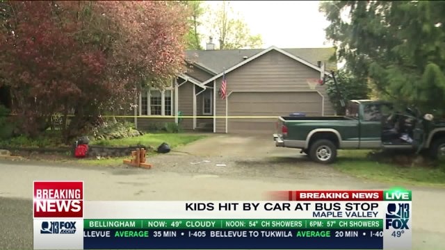 Six students injured at Maple Valley school bus stop; 19-year-old driver arrested