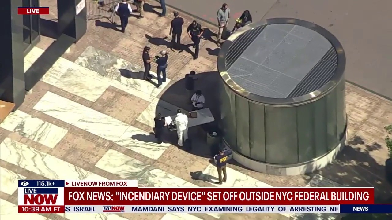 NYC explosion: 'incendiary device' set off outside
