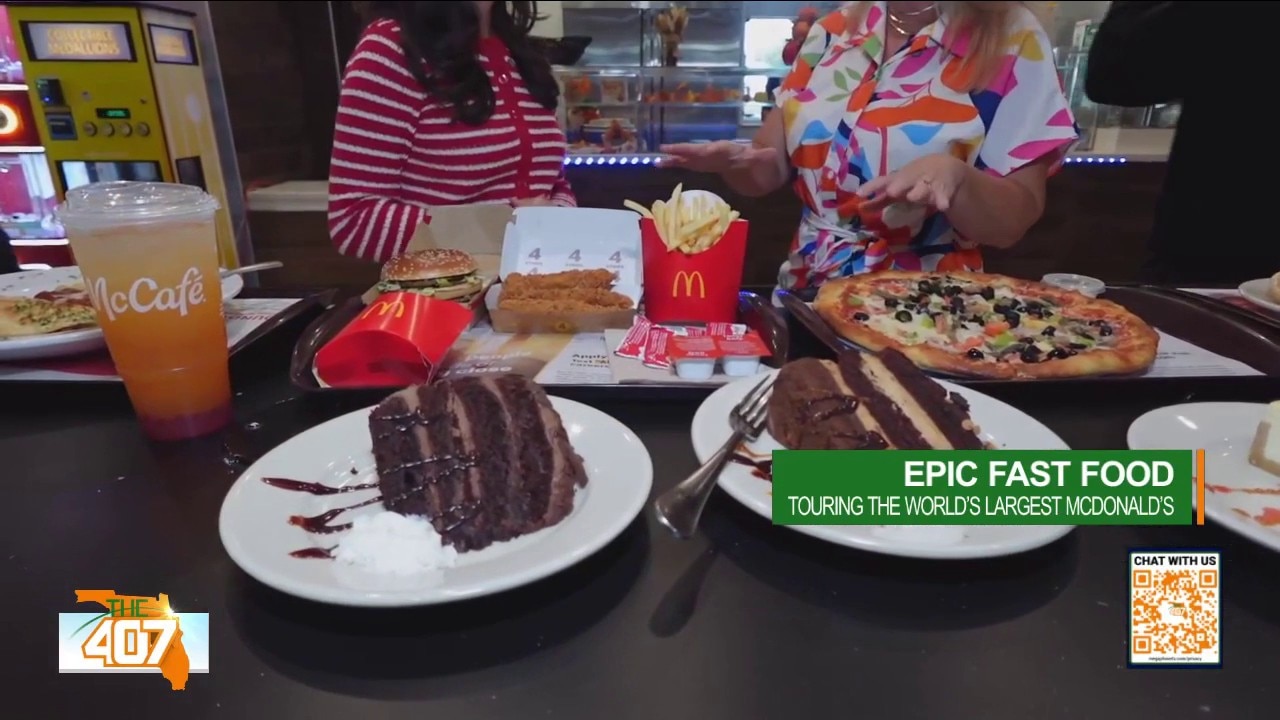 Inside the world's largest entertainment McDonald's in Orlando