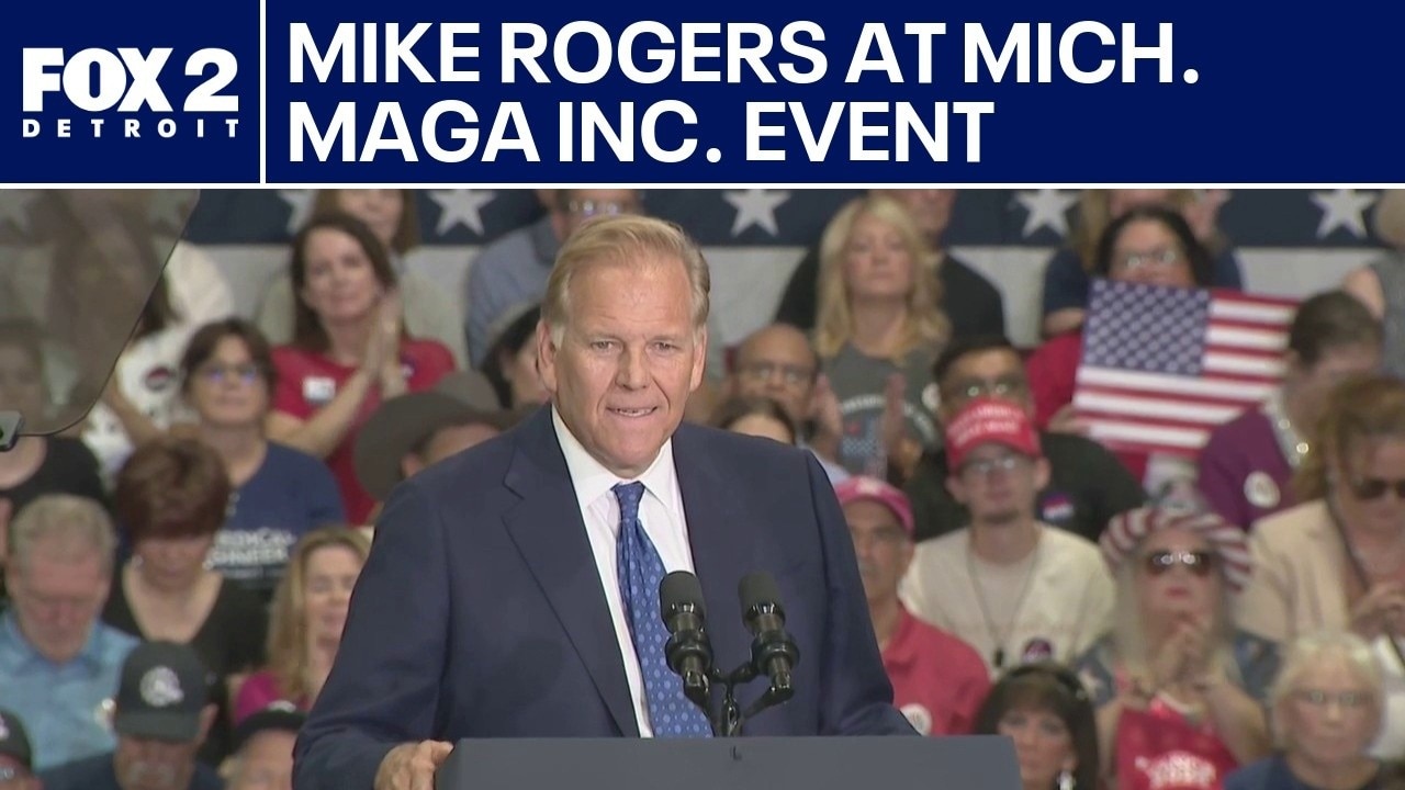 Mike Rogers calls El-Sayed a ‘con man’ during MAGA Inc. event