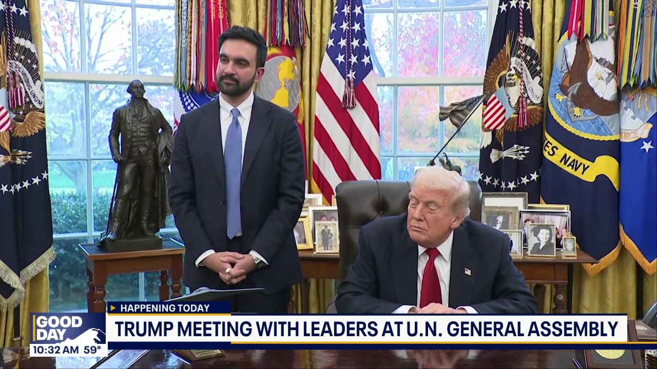 Trump meeting with leaders at U.N. General Assembly