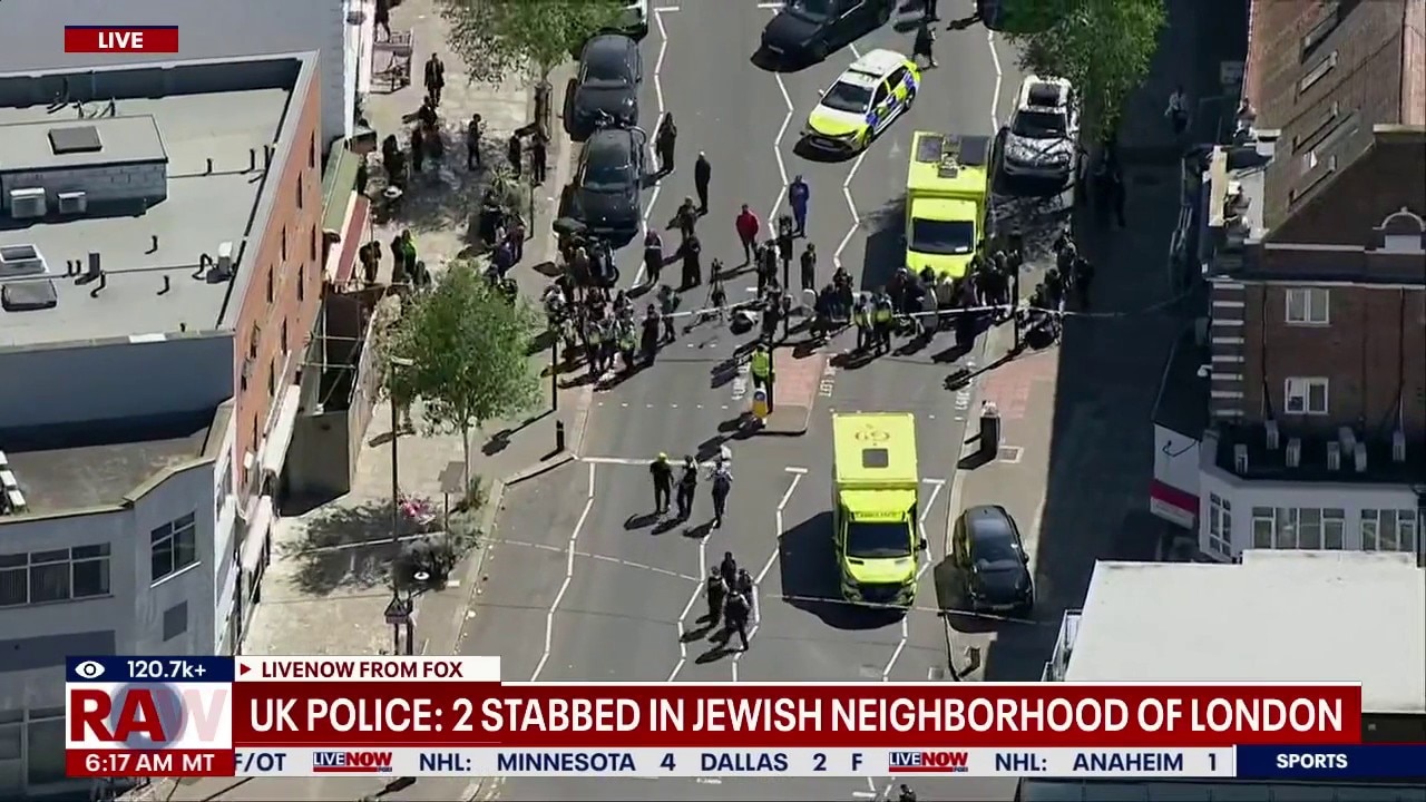 UK Police: 2 stabbed in Jewish neighborhood 