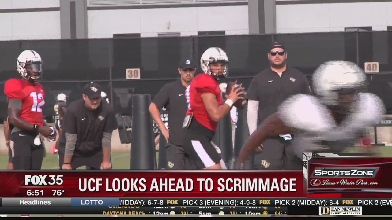 UCF looks ahead to scrimmage
