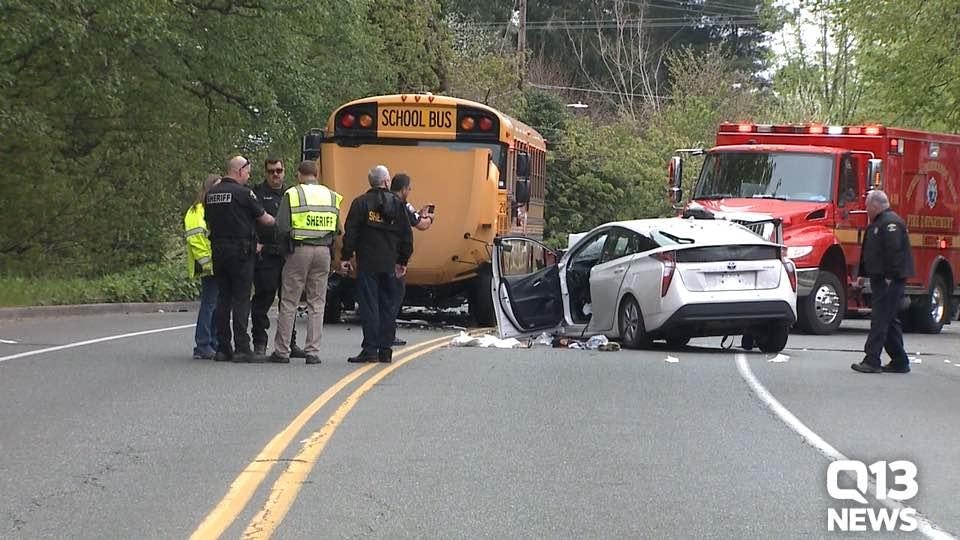 Burien school bus crash