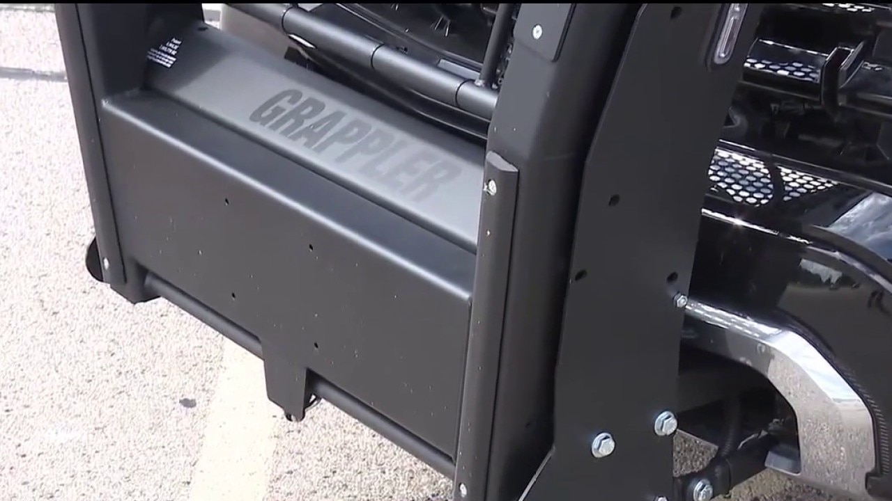 Livonia police deploy grappler to take down break-in suspect