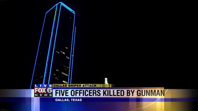 "Dallas Strong:" A city in mourning after sniper opened fire on protest, killing five police officers