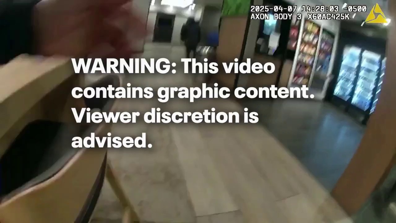 Video shows Chicago police shoot man allegedly armed with knife in River North