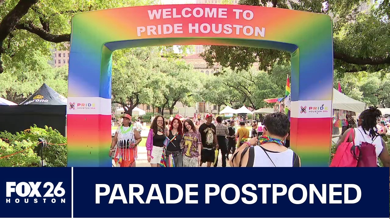 Pride Houston attendees celebrate despite postponed parade