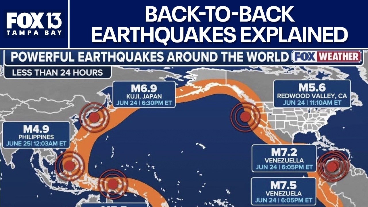 Geologist explains back-to-back earthquales