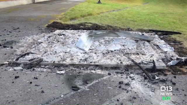 Suspect sought in 10 arsons near Renton schools