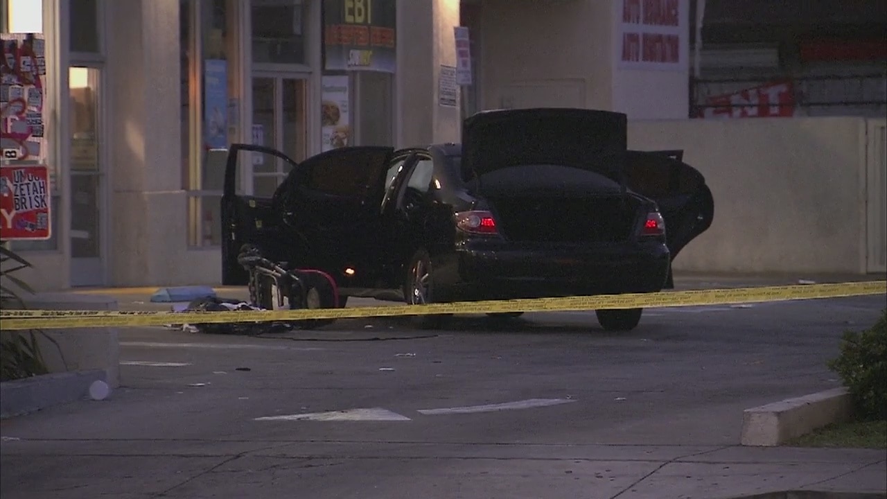 Mother shot to death in front two young children in South LA