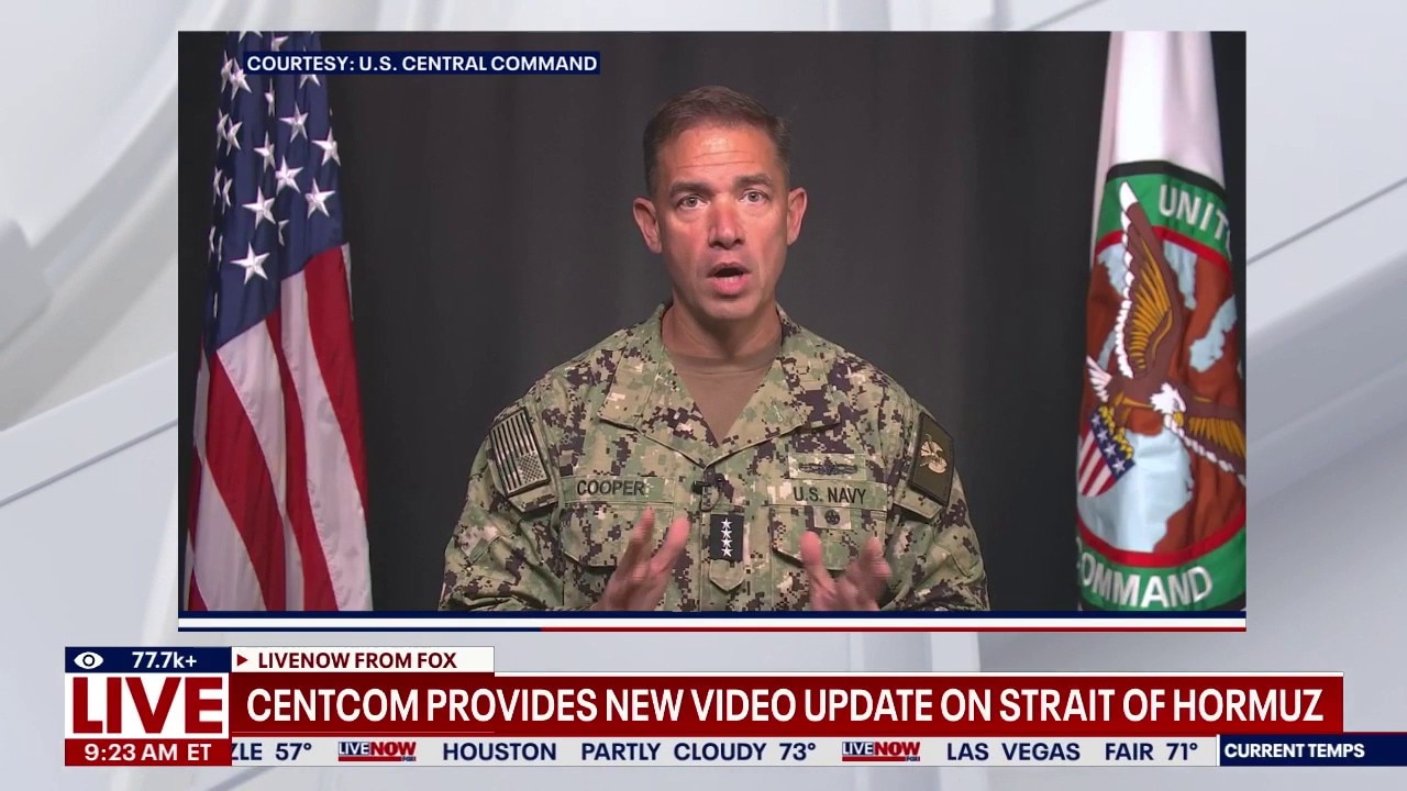 US-Iran war: US CENTCOM provides latest update