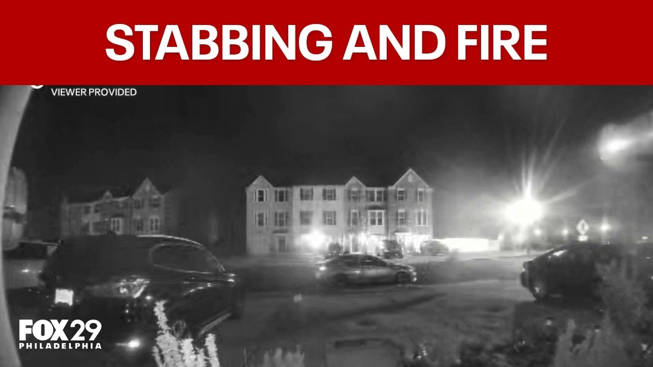 Man charged after fatally stabbing woman, house fire in New Jersey