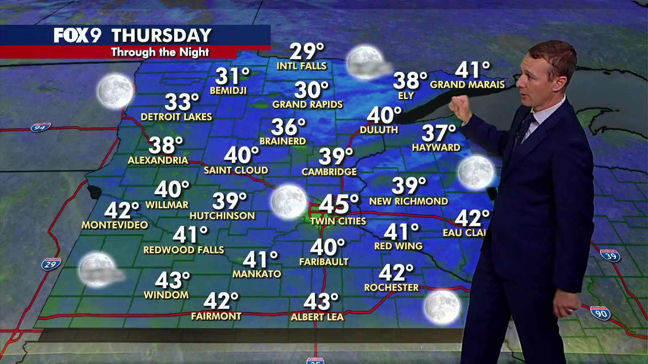 MN weather: Humidity drops Thursday into cooler Friday