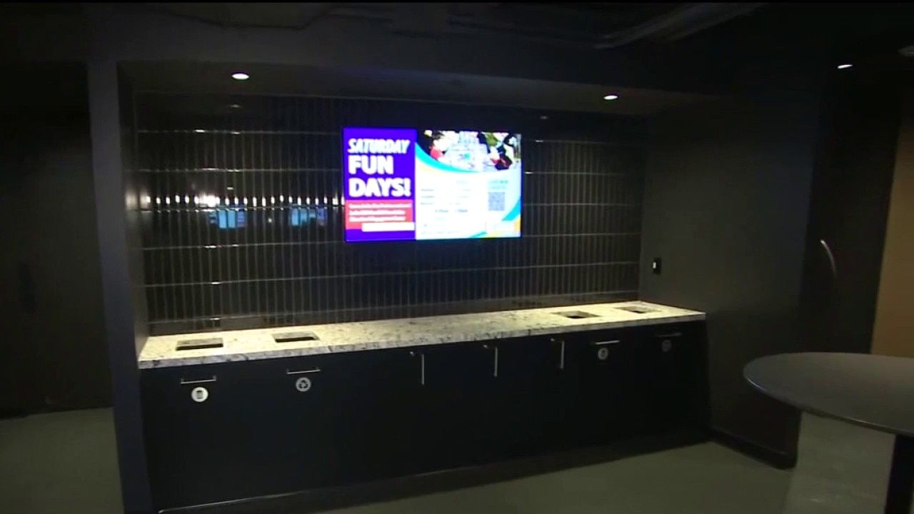 Herro-Franke Studio theater lobby 