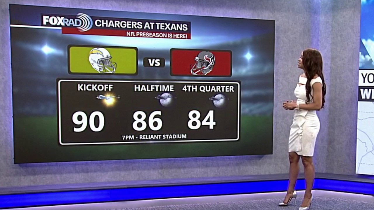 Houston weather: Heated for Texans' preseason game