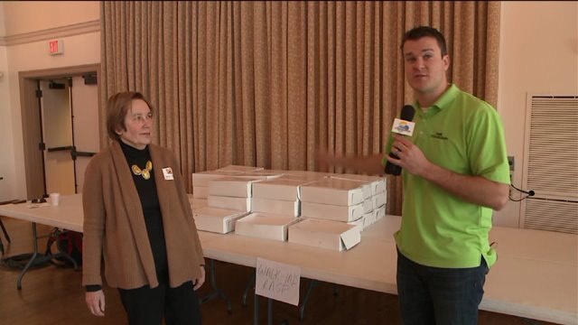 Chip talks about Paczki Day as he hangs at Polish Center of Wisconsin
