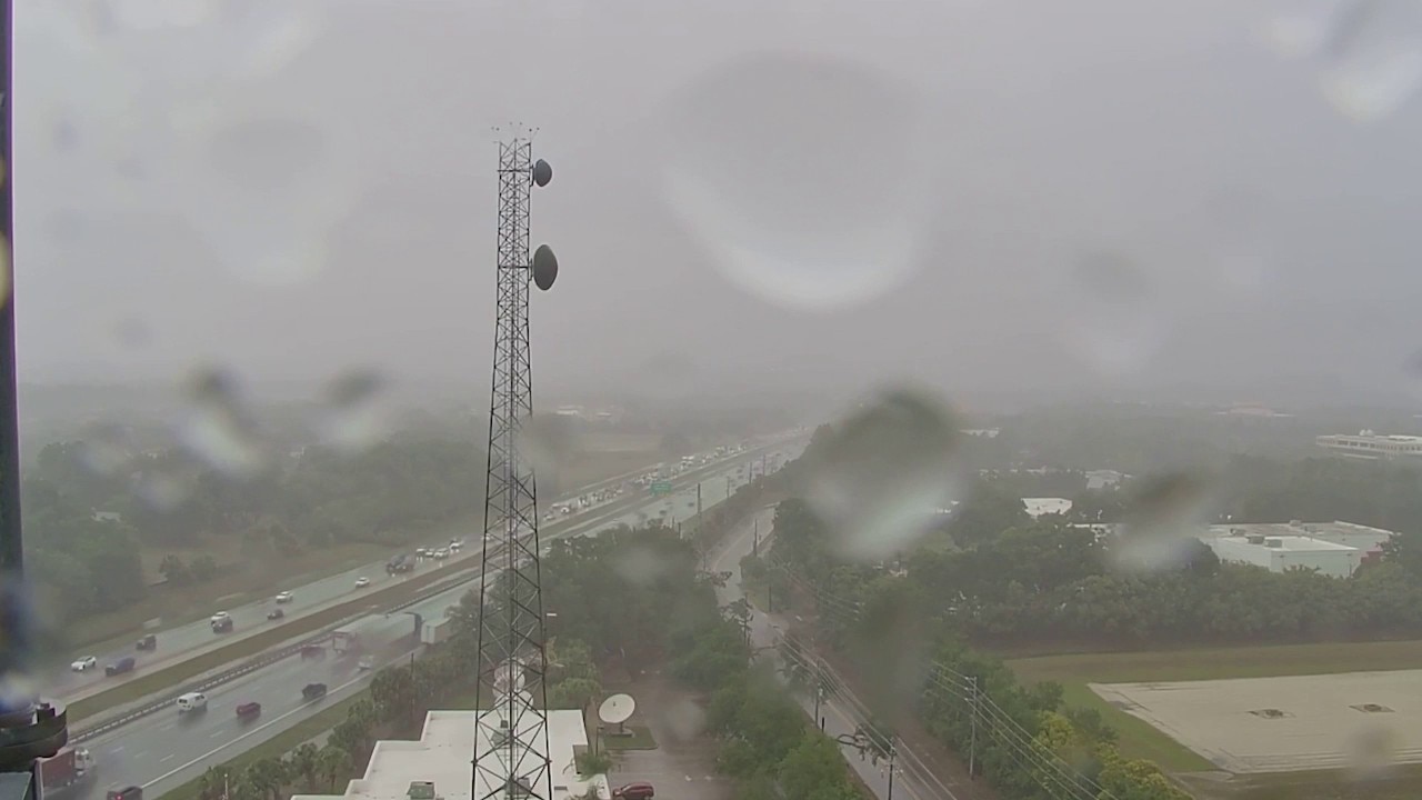 Severe Weather, rain, hail in Seminole, Orange counties