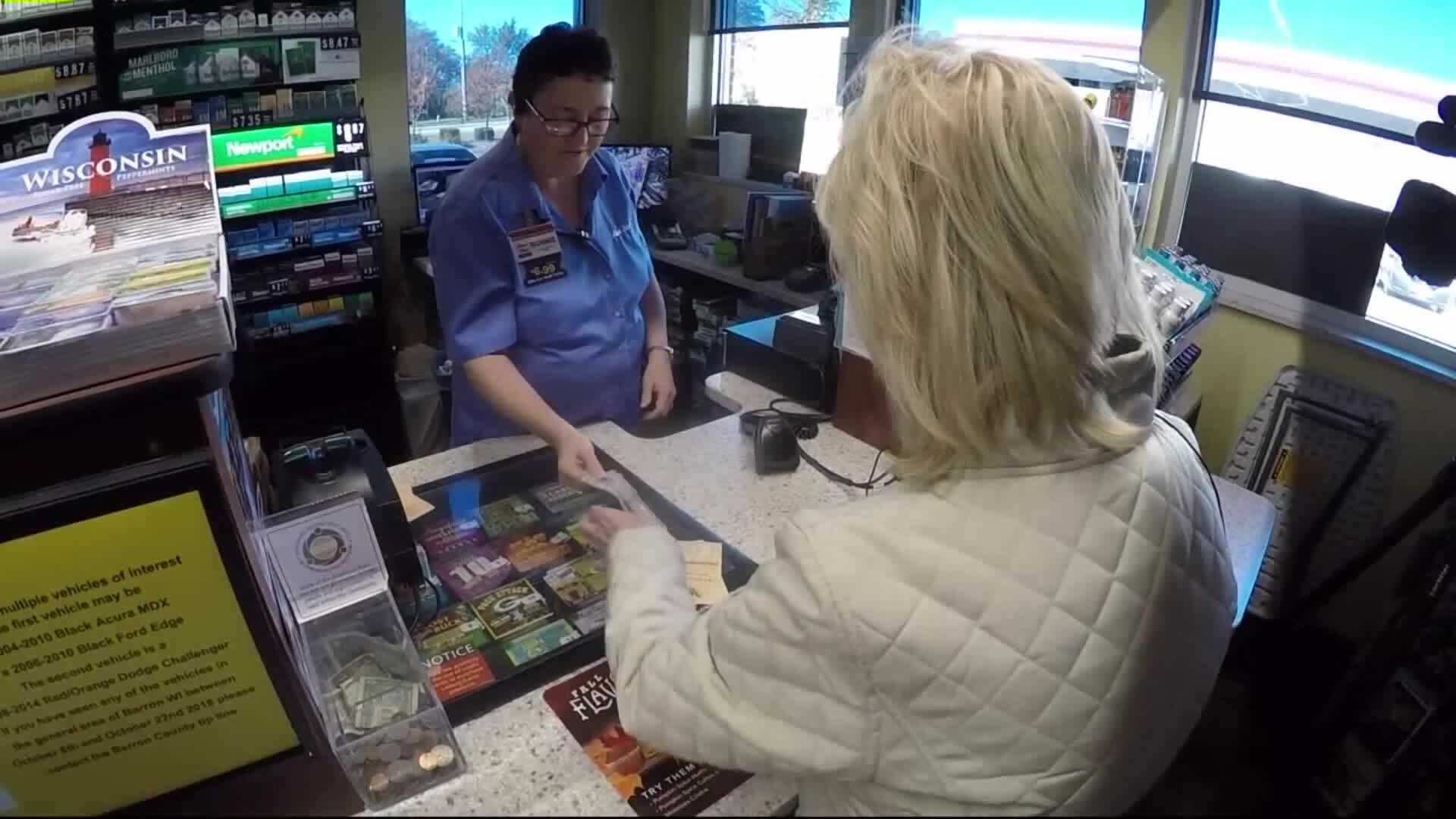Spending on lottery tickets