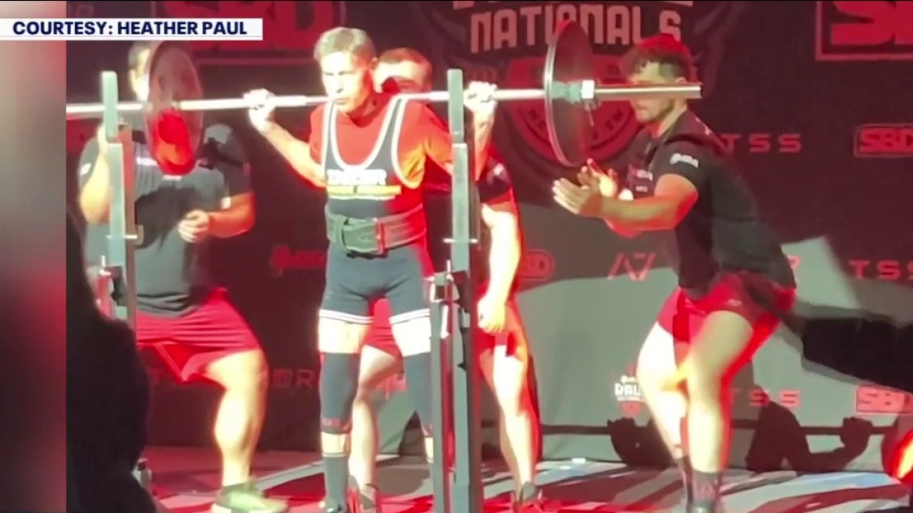 Nearly 80-year-old power lifter proving age is just a number