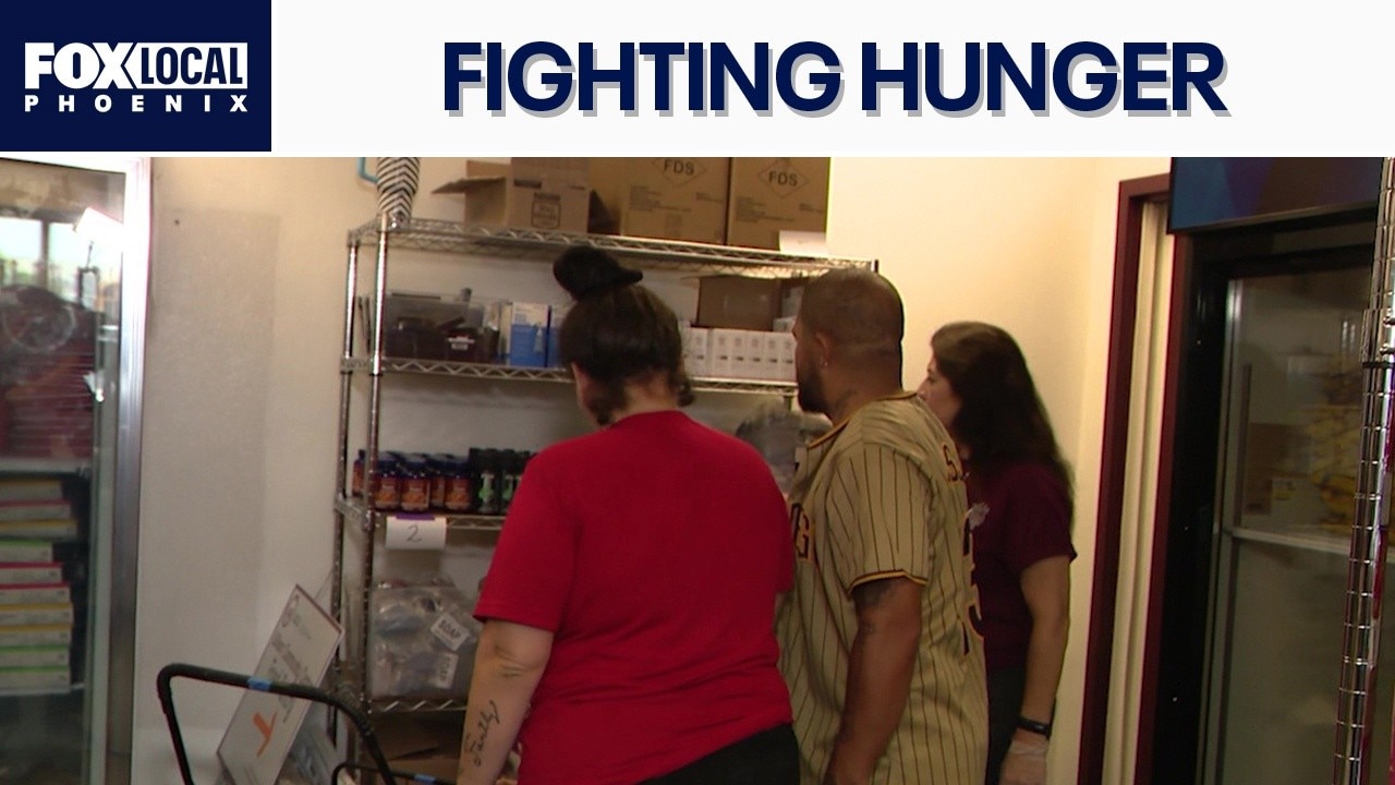 Phoenix food pantry lets people get free groceries