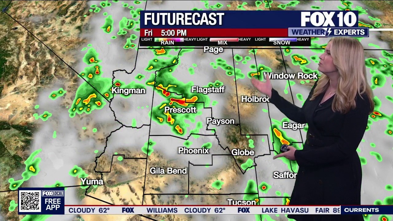 Phoenix storms bring flooding and cooler highs