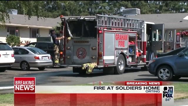 Fire at Soldiers Home in Orting