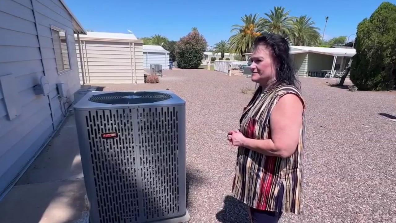 New A/C brings relief to Arizona resident