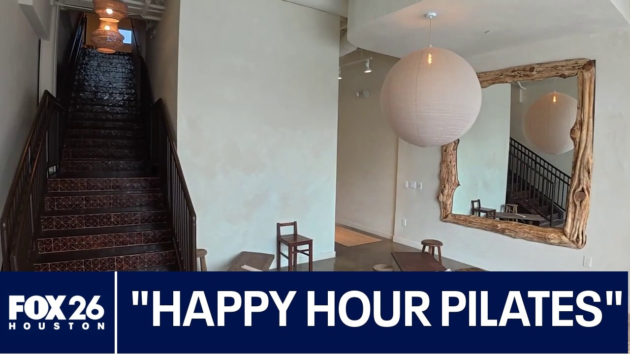 Checking out "Happy Hour Pilates"