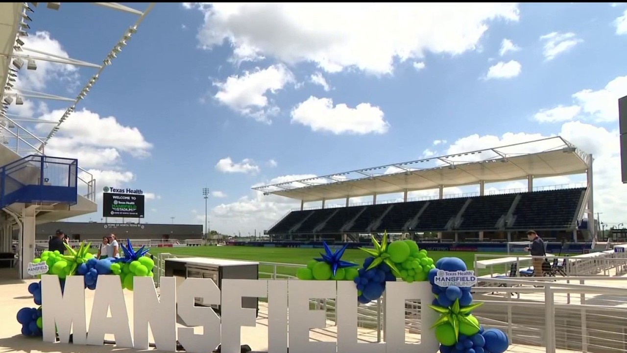 Mansfield celebrates grand opening of new 7,000-seat soccer stadium with North Texas SC match