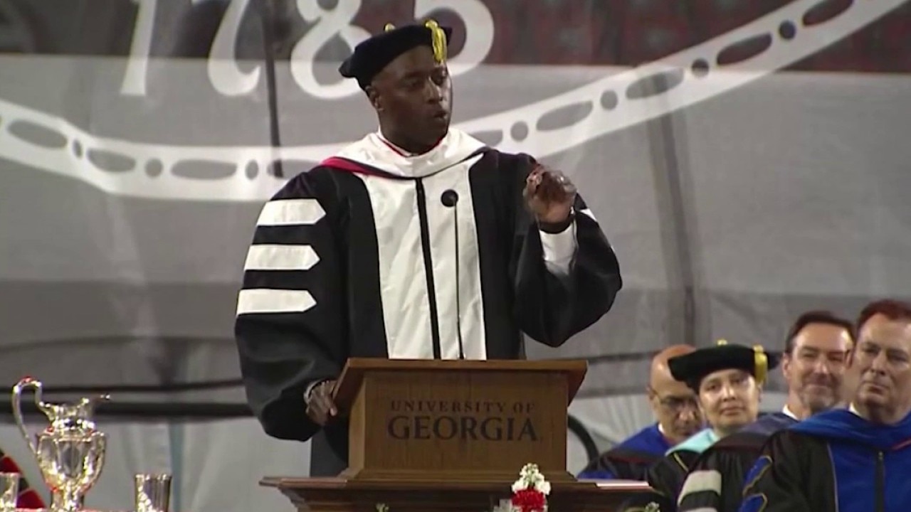 DJ Shockley's emotional message to UGA graduates   
