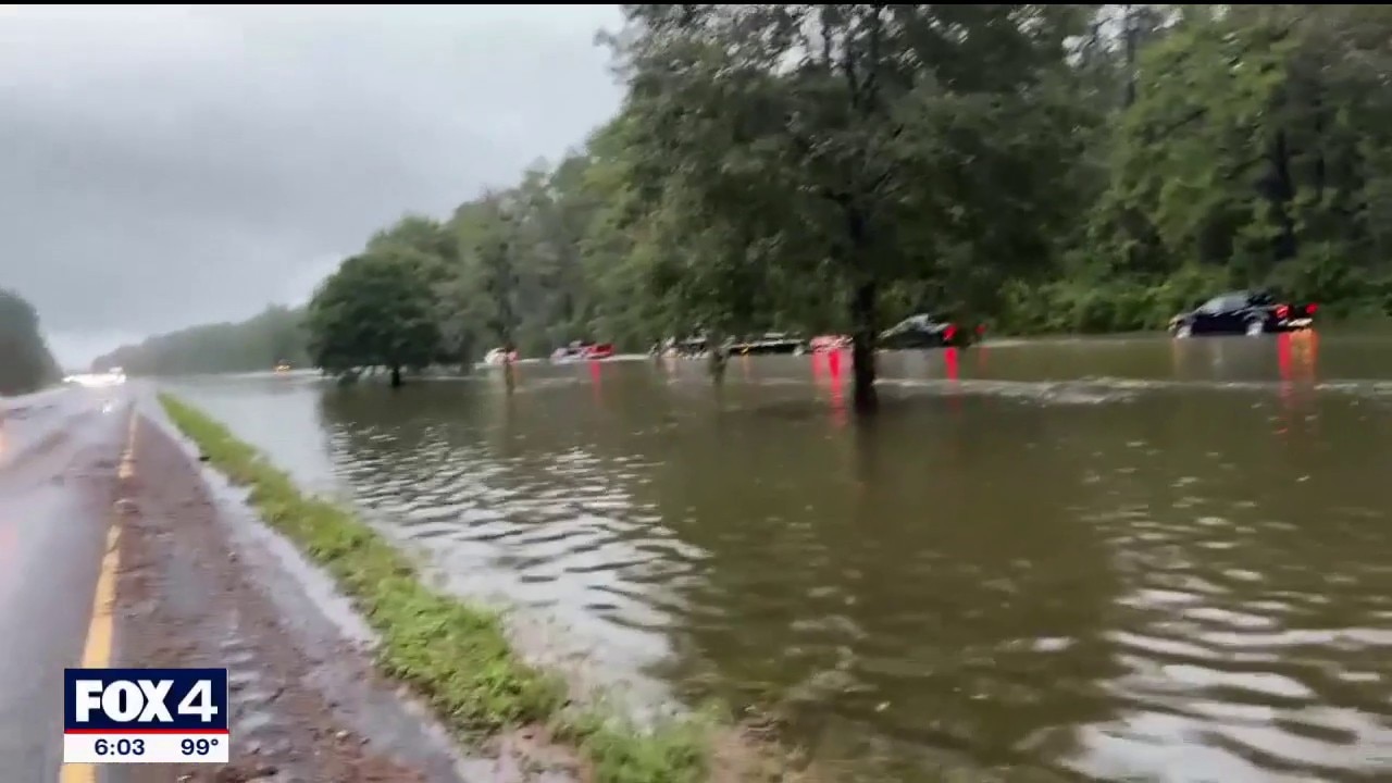 Edouard causes severe flooding in Southeast Texas